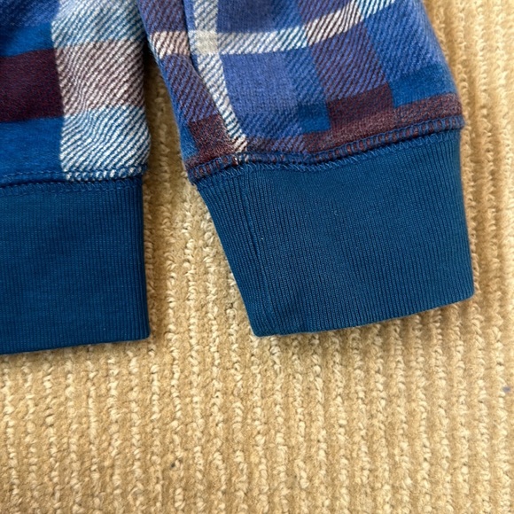 Tea collection tartan popover sweater - Picture 4 of 5